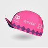 EF Education–Nippo Pro Team Cycling Cap Pink Side EF Education–Nippo Pro Team Cycling Cap (Pink) | Made in Italy