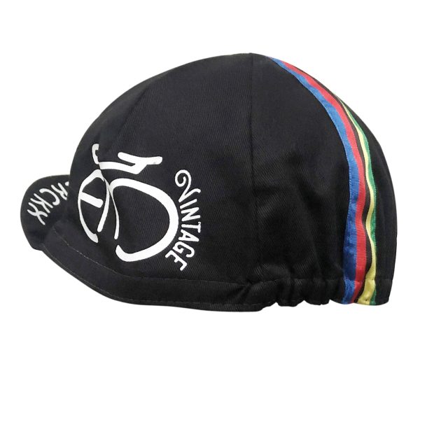 Eddy Merckx Retro Cycling Cap - Black
