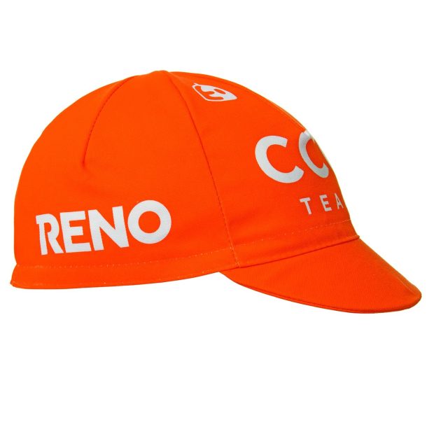 Exteondo CCC Pro Team Cycling Cap | Made in Italy Exteondo CCC Team Cycling Cap Orange side2 Exteondo CCC Pro Team Cycling Cap | Made in Italy