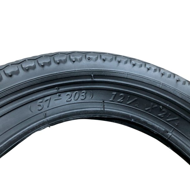 AirPro Tyres 12½ x 2¼ (57-203) Black (2 Pack) Factor Tyres Black 12½ x 2¼ (57-203) (2 Pack)