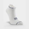 Hilly Men's Lite Socklet Socks - White/Grey Hilly Men's Lite Socklet Socks - White_Grey