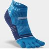 Hilly Toe Socket Socks - Electric Black/Mid, Black/White Hilly Toe Socket Socks - Unisex, Electric Blue_Mid Blue_White