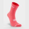 Hilly Women's Lite Anklet Socks - Hot Pink Marl
