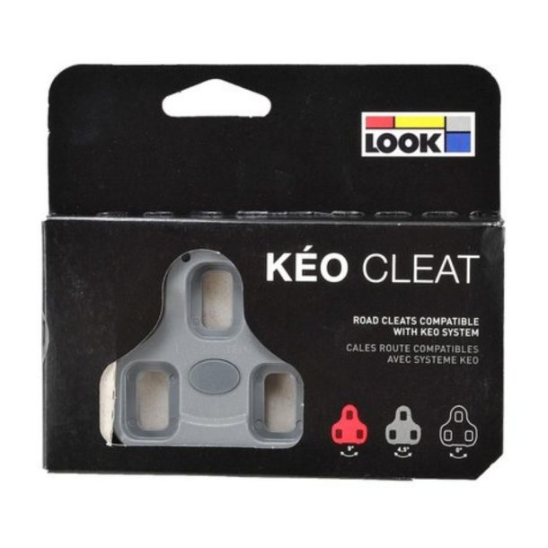 Look Keo Road Bike Cleats – Grey Look Keo Road Bike Cleats – Grey with package Look Keo Road Bike Cleats – Grey