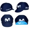 Ale Movistar Pro Team Cycling Cap (Navy Blue) | Made in Italy Movistar Team 2020 Cycling Cap Views