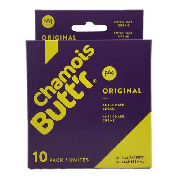 Paceline Original Chamois Butt'r Cream - 10 Pack of 9ml