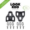 Positz ARC Look KEO Road Bike Cleats – 7deg Float, Black