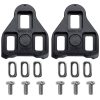 Positz ARC Look KEO Road Bike Cleats – Zero Float, Black
