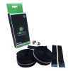 Positz Cork Handlebar Tape for Road Bikes - Black/Reflective Positz Cork Handlebar Tape for Road Bikes Black Reflective