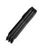 Positz Flat Slim Tyre Levers Black Side View (3 Pack)