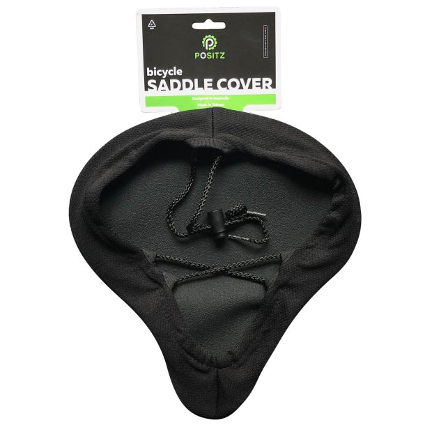 Positz Gel Tech Silicone Bicycle Saddle Cover XL PSTZ 050 Underside Positz Gel Tech Silicone Bicycle Saddle Cover XL