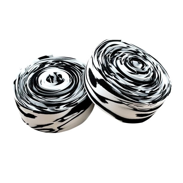 Positz Handlebar Tape Black White Zebra