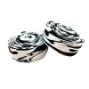 Positz Animal Print Handlebar Tape - Zebra Positz Handlebar Tape Black White Zebra