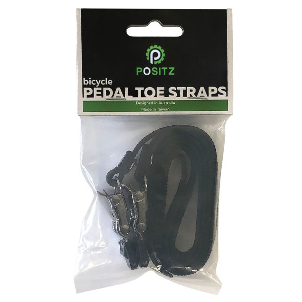 Positz Pair of Bicycle Pedal Toe Straps Nylon [PSTZ-3022]