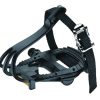 Positz Road Bike Pedals With Toe Clips And Straps (Pair, 916in)