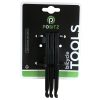 Positz Set of 3 Standard Bike Tyre Levers Black Positz Set of 3 Bike Tyre Levers Black