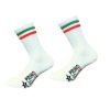 Primo Classic Cycling Socks - Italy, White