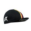 Primo Cycling Cap Belgium Black Primo Belgium Cycling Cap (Black) | Made in Italy
