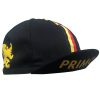 Primo Lion of Flanders Cycling Cap (Black) | Made in Italy Primo Cycling Cap – Lion of Flanders, Black