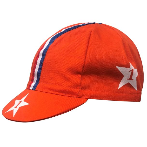 Primo Netherlands Cycling Cap (Orange) | Made in Italy Primo Cycling Cap – Netherlands, Orange
