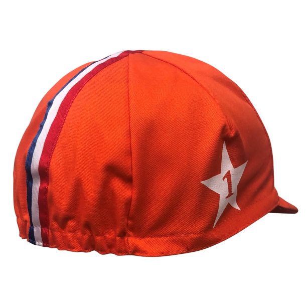 Primo Netherlands Cycling Cap (Orange) | Made in Italy Primo Cycling Cap – Netherlands, Orange