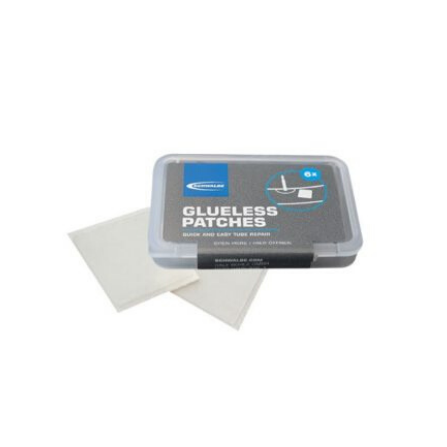 Schwalbe Bike Glueless Self-Adhesive Patches Set of 6 New