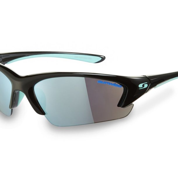 Sunwise Equinox Sunglasses with 3 Interchangeable Lenses - Black Frame