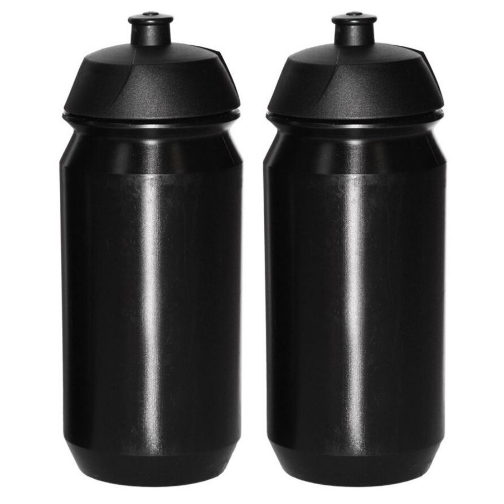 black bicycle water bottle