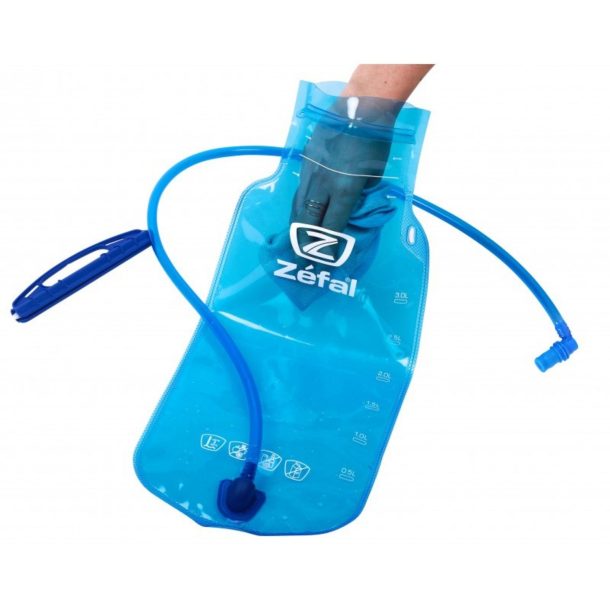 Zefal Hydration Bladder for MTB and Gravel Hydration Packs - 2L Zefal Hydration Bladder Smart Valve 2L Blue