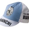 Bianchi Cycling Cap – GS Fausto Coppi – Made in Italy Bianchi GS Fausto Coppi Retro Cycling Cap 172366770470 Bianchi Cycling Cap – GS Fausto Coppi – Made in Italy