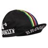 Brooklyn Cycling World Champion Stripes Cap Black Hat Roger de Vlaeminck 172265177472 Brooklyn Cycling Cap – World Champion (Black) | Made in Italy