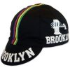 Brooklyn Cycling Cap – World Champion (Black) | Made in Italy Brooklyn Cycling World Champion Stripes Cap Black Hat Roger de Vlaeminck 172265177472 2 Brooklyn Cycling Cap – World Champion (Black) | Made in Italy