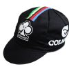 Colnago Cicli World Champion Rainbow Bands Cycling Cap Black 172904086318 2 Colnago Cycling Cap – Cicli World Champion Edition (Black) | Made in Italy