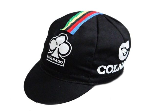 Colnago Cycling Cap – Cicli World Champion Edition (Black) | Made in Italy Colnago Cycling Cap – Cicli World Champion Edition (Black) | Made in Italy - Image 2