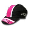 Roubaix Cycling Cap - Black/Pink