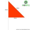 Positz High Visibility Safety Flag Orange 150cm / 60in Orange High Visibility Safety Flag 150cm Kids Bike Recumbent Bicycle Pram 182389453668 2 Positz High Visibility Safety Flag Orange 150cm / 60in