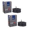 Schwalbe SV9 Inner Tubes – 24", Presta 40mm Valve (2 Pack) Schwalbe SV9 Inner Tubes 24 x 175 1 38 40mm Presta valve 2 Pack 183296599376 2 Schwalbe SV9 Inner Tubes – 24", Presta 40mm Valve (2 Pack)