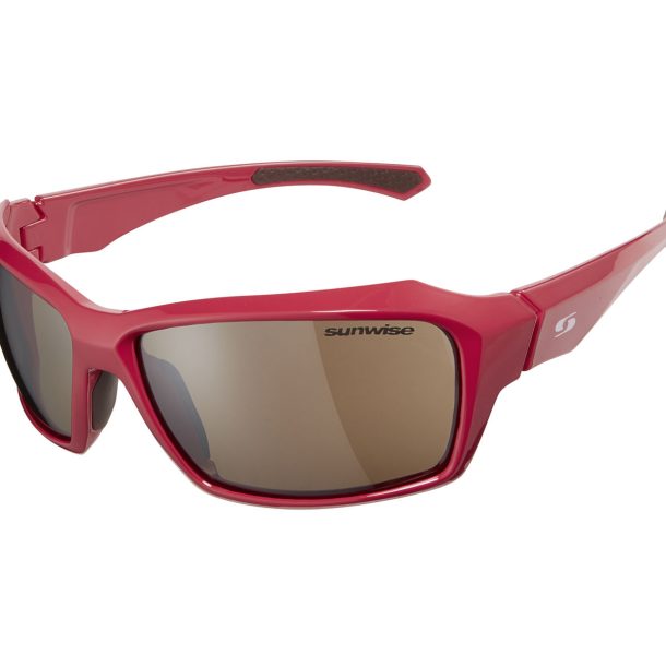 Sunwise Summit Sunglasses - Red Frame